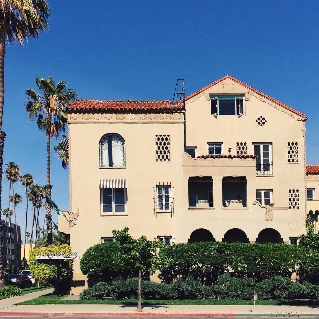 The Embassy building, Los Angeles